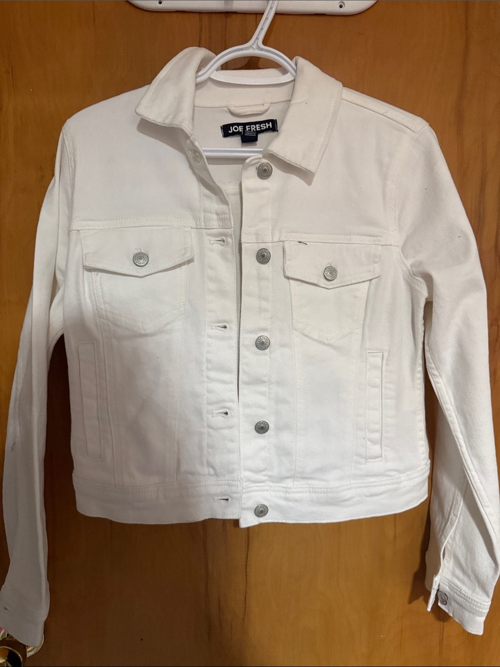 Joe Fresh White Denim Jacket
